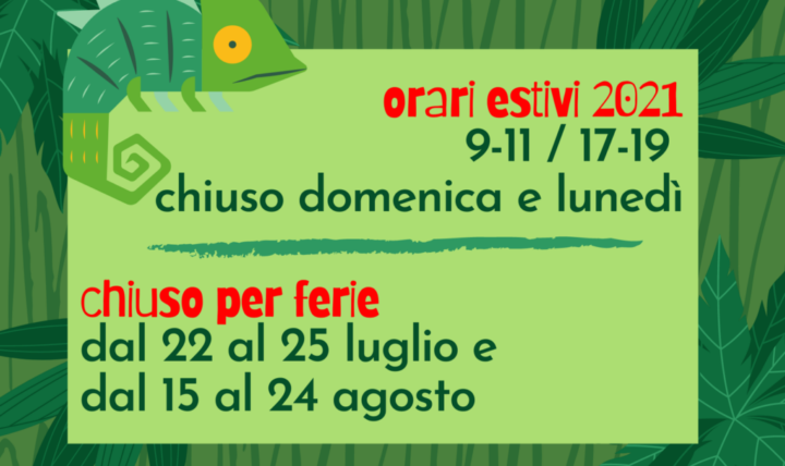 Summer 2021 opening hours and holiday closures