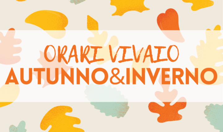 Nursery opening hours: autumn and winter!