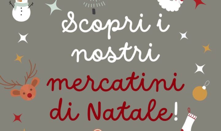 Scopri i nostri mercatini di Natale!