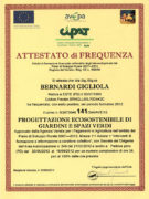 Geel Floricultura - Attestato Corso Bernardi Gigliola