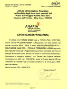 Geel Floricultura - Attestato Corso Parolo Diego